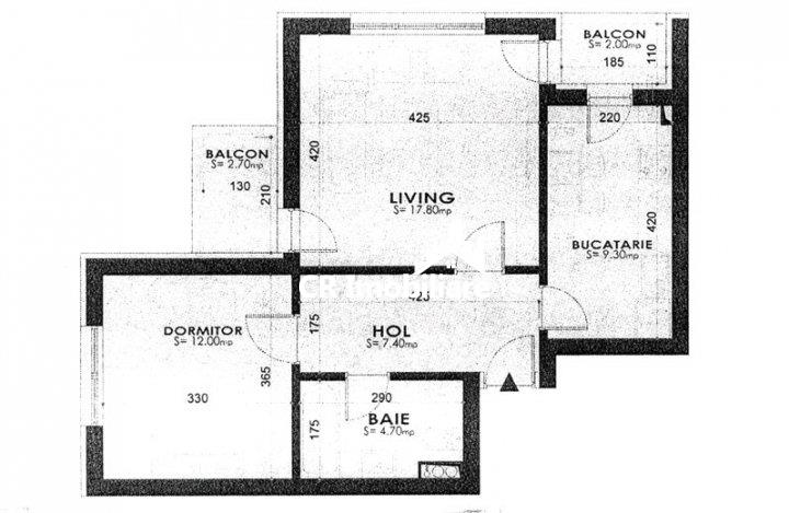 Apartament 2 camere Plaza Residence