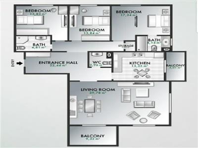 Inchiriere apartament 4 camere Emerald Residence
